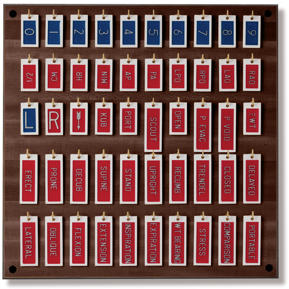 3/8" Molded Plastic Marker Set