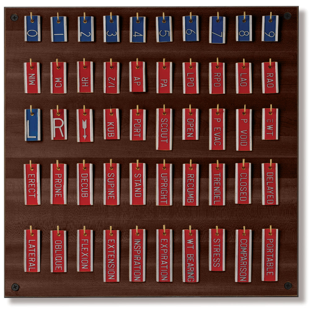 3/8" Aluminum Marker Set