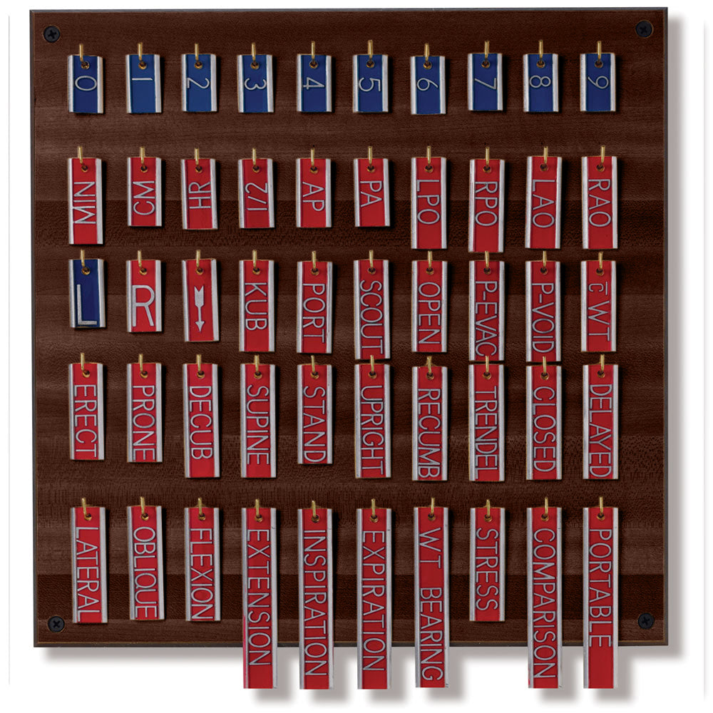 1/2" Aluminum Marker Set