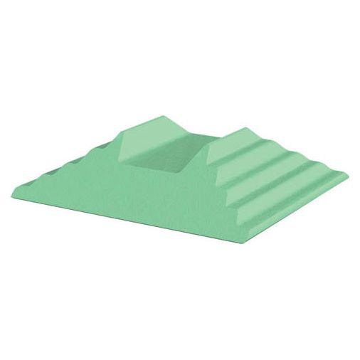 Coated Bilateral Adult Oblique Finger Block Sponge (Stealth)