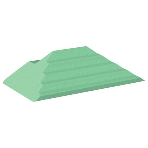 Coated Adult Oblique Finger Block Sponge (Stealth)