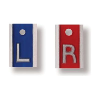 Aluminum Vertical Embedded Markers Size: 3/4″ x 1-1/8″ x 7/64″