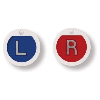 Plastic Round Embedded Markers 1-1/4"D