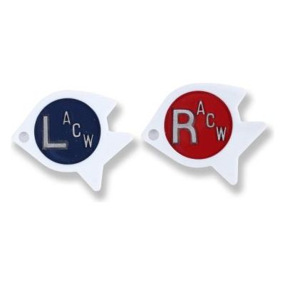 Plastic Fish Marker Set with or without initials