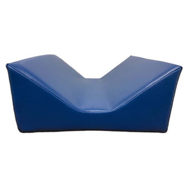 Vinyl Covered Flat Bottom V-Trough / AP & PA Adult Head Holder Sponge