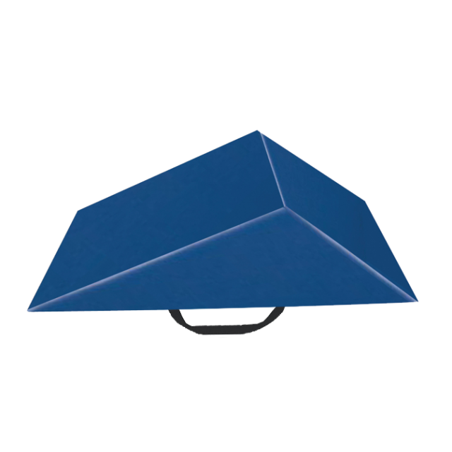 Vinyl Covered Knee Wedge Bolster Sponge