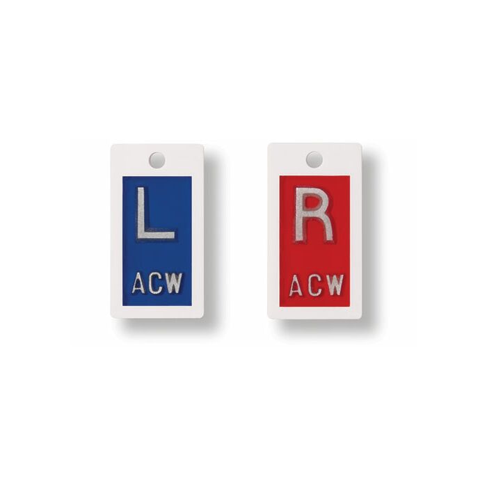 Plastic Embedded Markers w/ Initials
