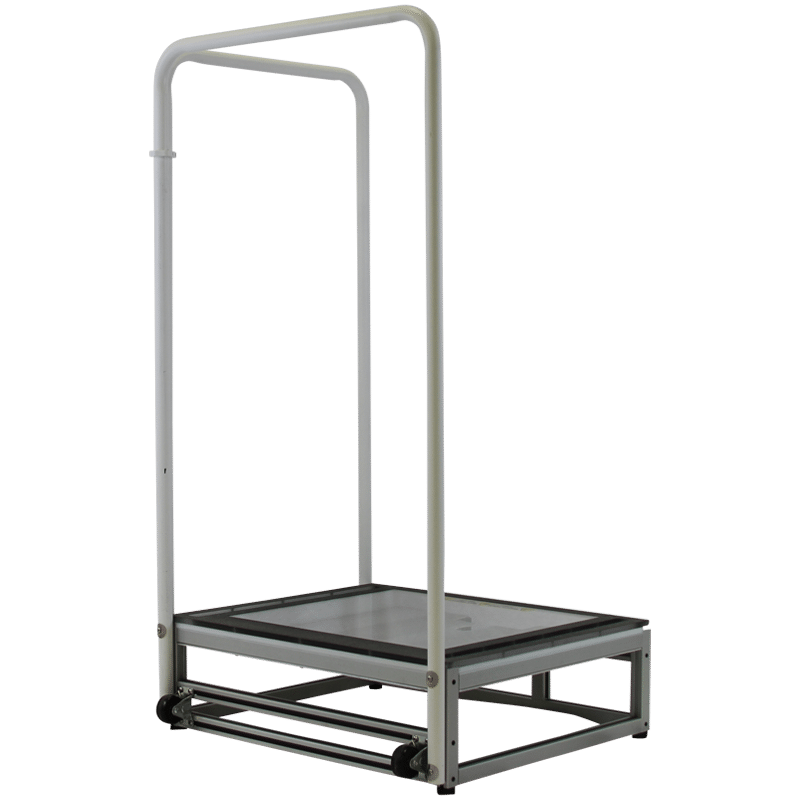 Clear Single Step Imaging Foot Stool
