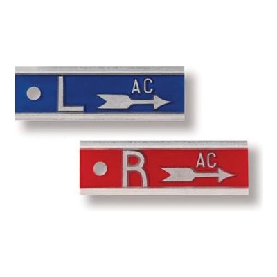 Aluminum Arrow Embedded Markers Size: 2-1/4″ x 3/4″ x 7/64″